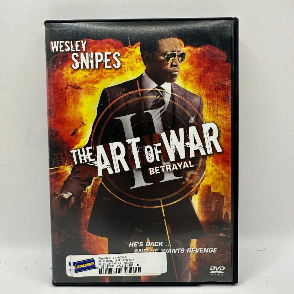 The Art Of War II: Betrayal DVD Wesley Snipes Action Thriller Special Features